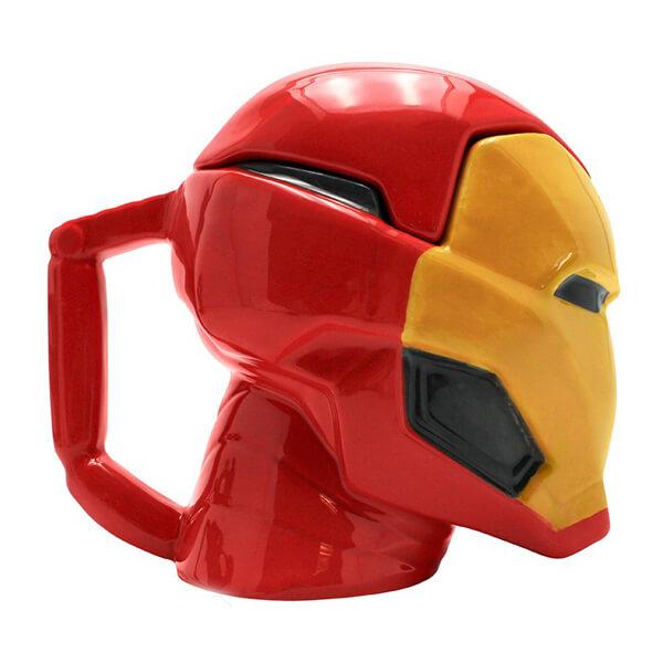 Vasember sisak bögre Iron Man 3D bögre
