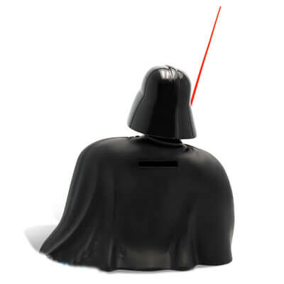 Darth Vader kinézetű persely hátulról